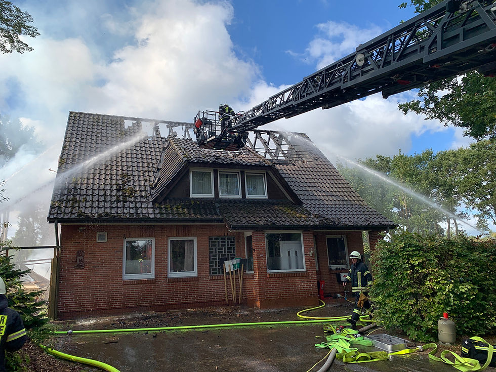 Feuer in Altenoythe: Drei Hunde aus brennendem Wohnhaus gerettet
