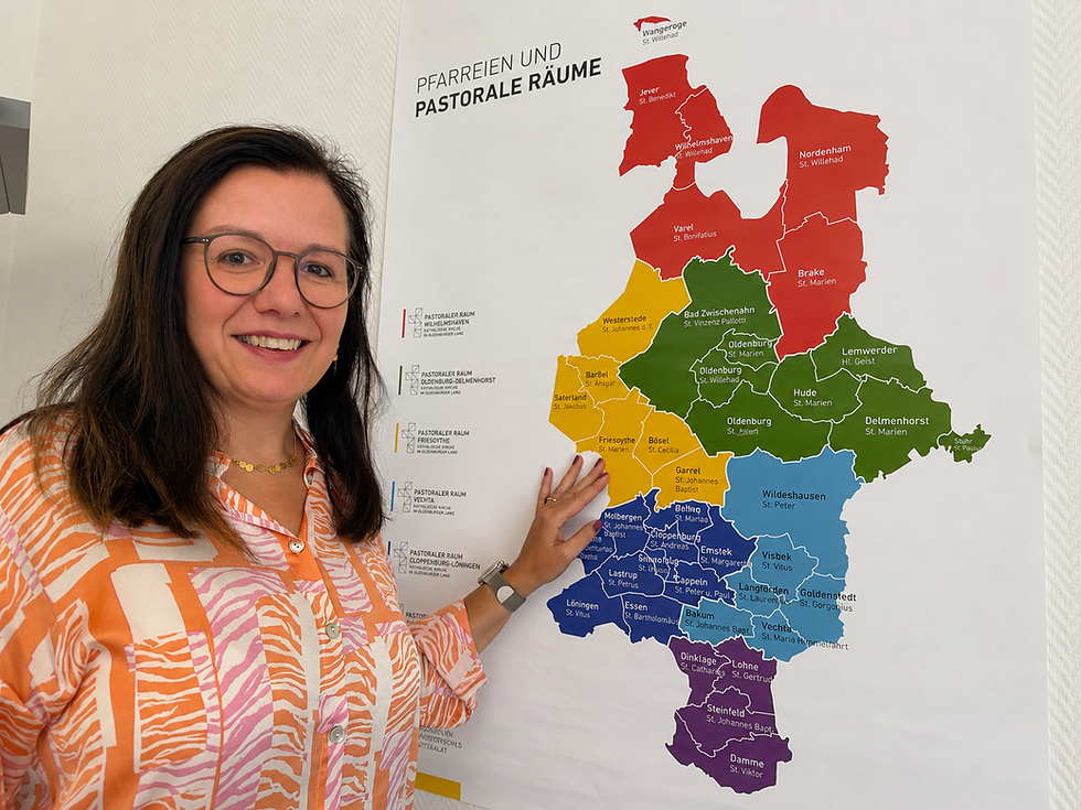 Neu im Amt: Rita Berndmeyer ist die erste Ökonomin im Pastoralen Raum Friesoythe. Foto: Claudia Wimberg