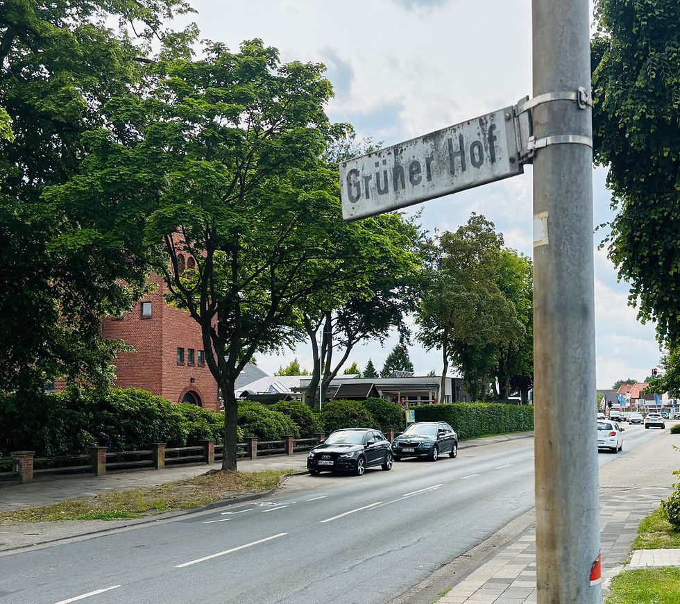 Die CDU stellt neue Vorschläge zum Ausbau der Straße "Grüner Hof" in Friesoythe vor. Foto: privat