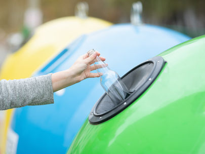 Glascontainer werden verlegt