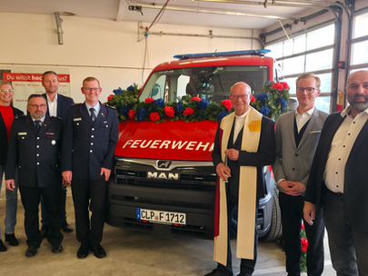 Mannschaftstransportwagen für Feuerwehr Friesoythe eingeweiht