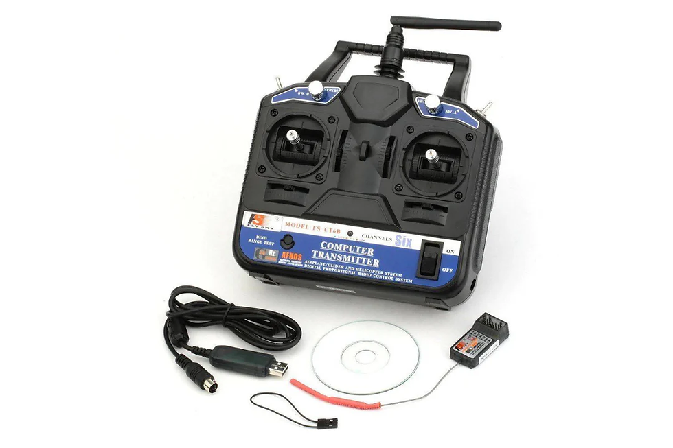 FS-SM600 6CH USB Powered Controller with SuperSimX Simulator (Mode 2)