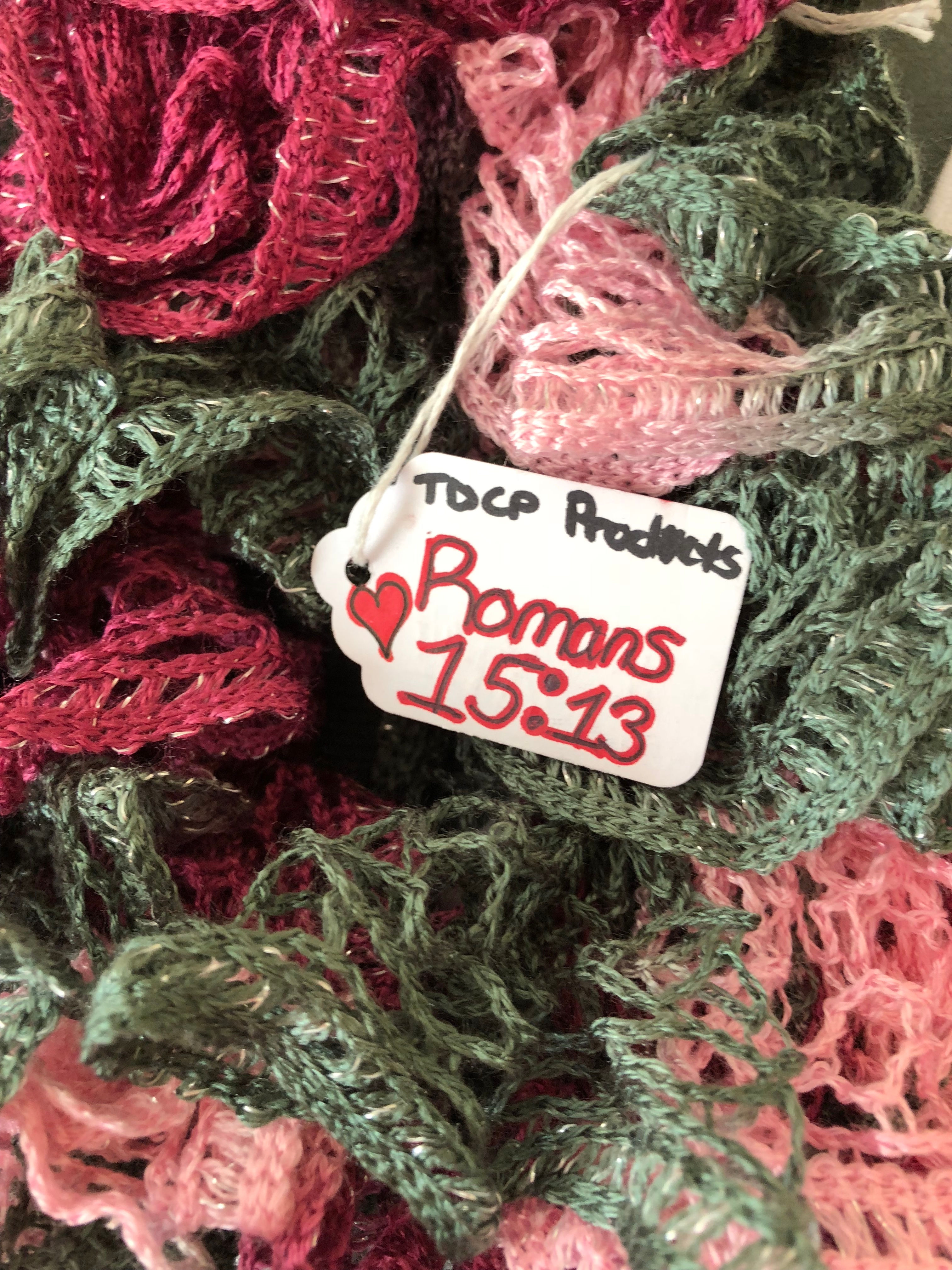 Joyful Rose Dusk Sashay Scarf