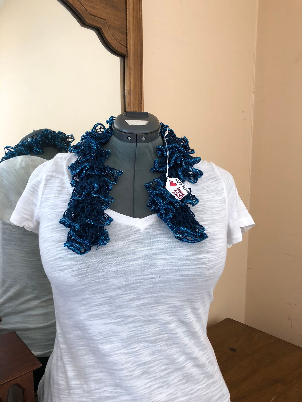 Thumbnail: Joyful Glistening Ocean Breeze Sashay Scarf