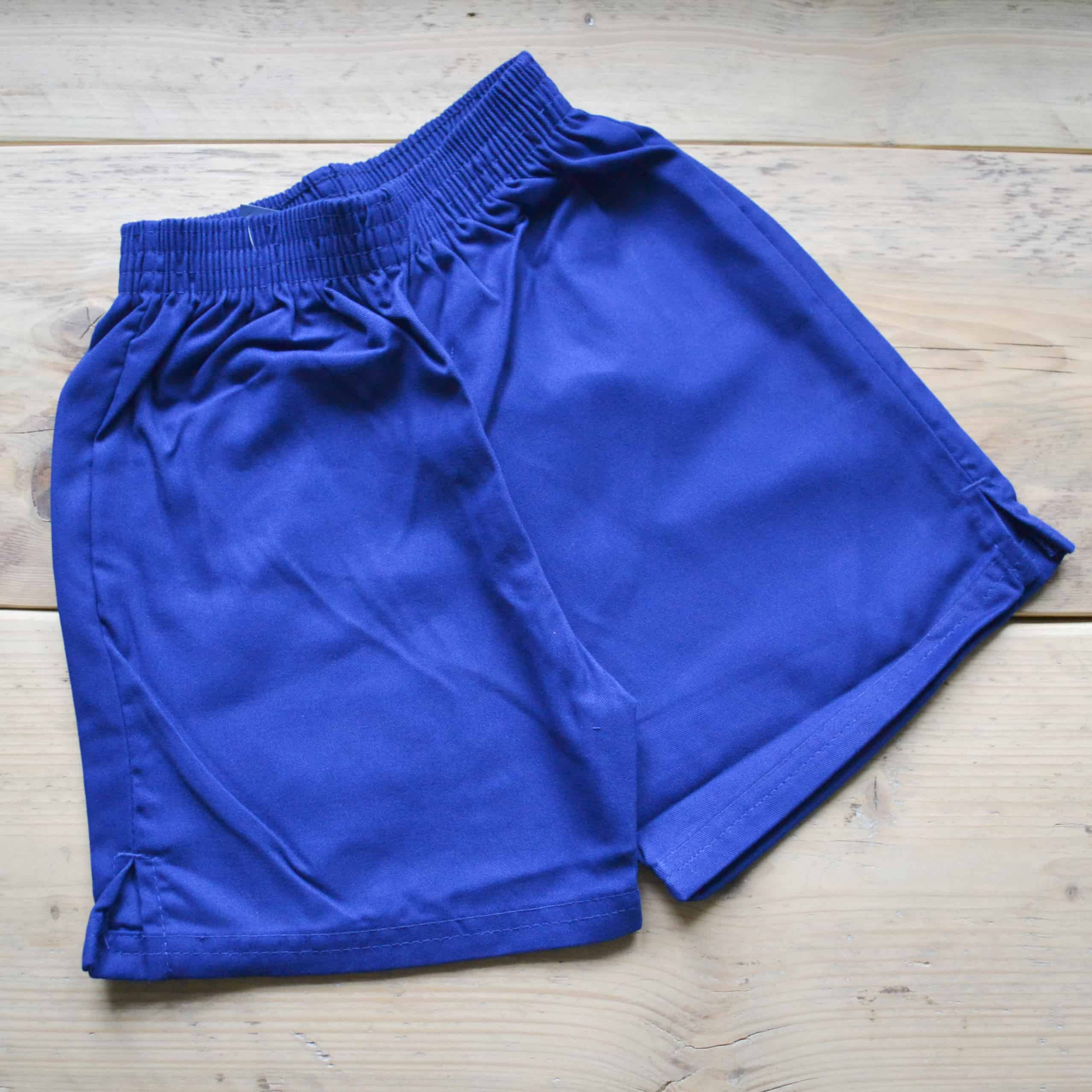 PE shorts (optional)