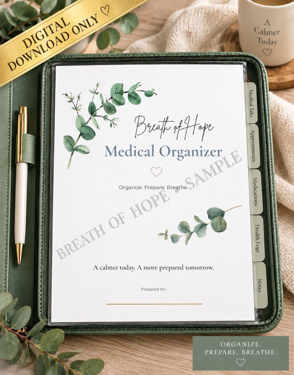 Breath of Hope Medical Organizer