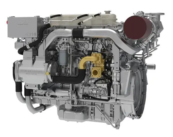 Hyundai Seasall G350 350 HP Six-Cylinder Marine Diesel Engine