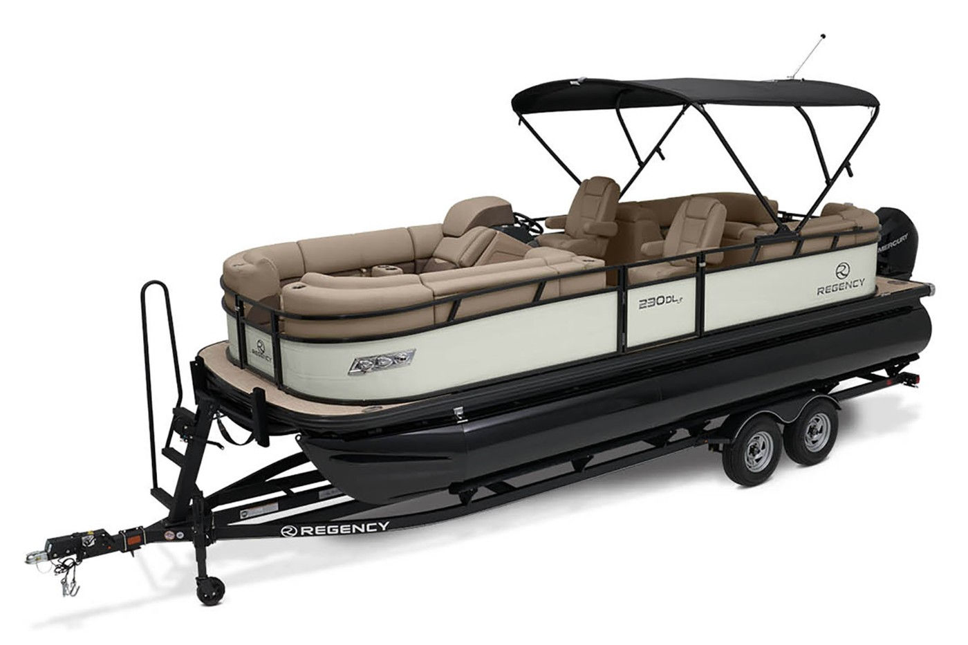 Regency 230 DL3 Pontoon Boat with Mercury 200 L FourStroke, DTS Controls