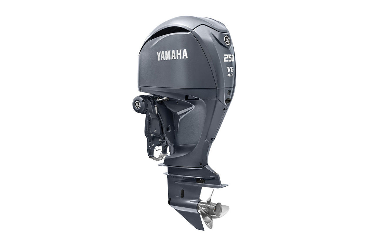 Yamaha F250 LF250ESB 250 HP DEC V6 Outboard, 35" Shaft, Counter-Rotation