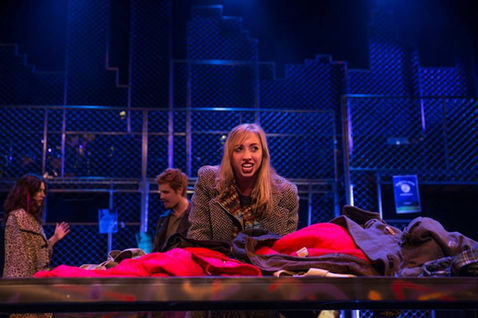 Elizabeth Colwell in RENT at Bovard Auditorium