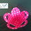 Miniatura: flor cup cake pentagonal fluo