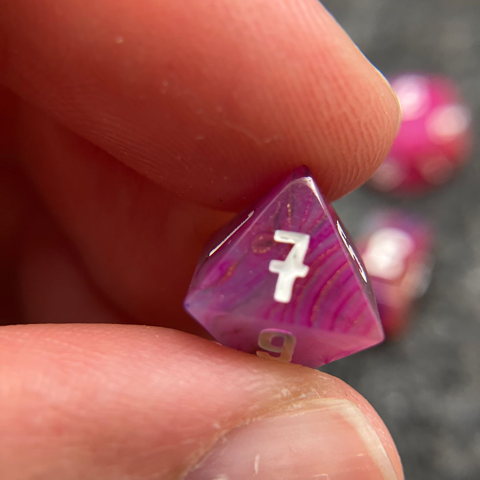 Thumbnail: Yes Homo mini dice set #1