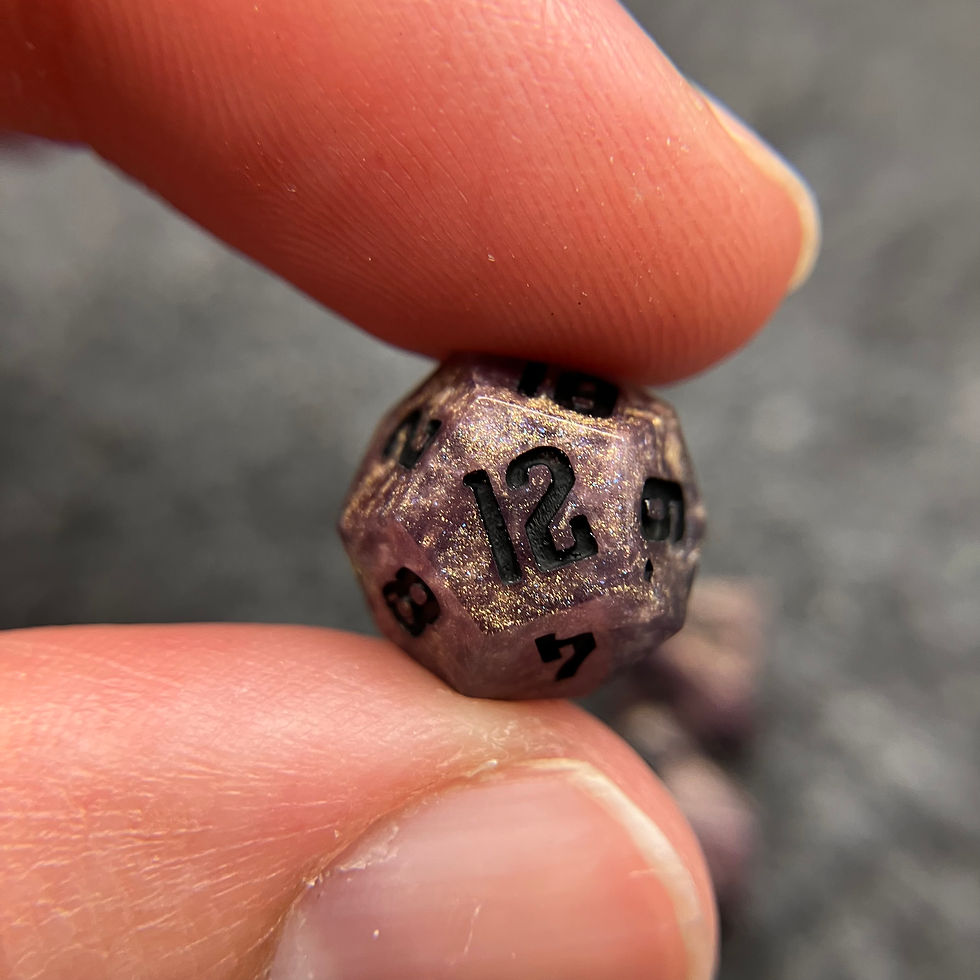 Thumbnail: Mottle mini dice set
