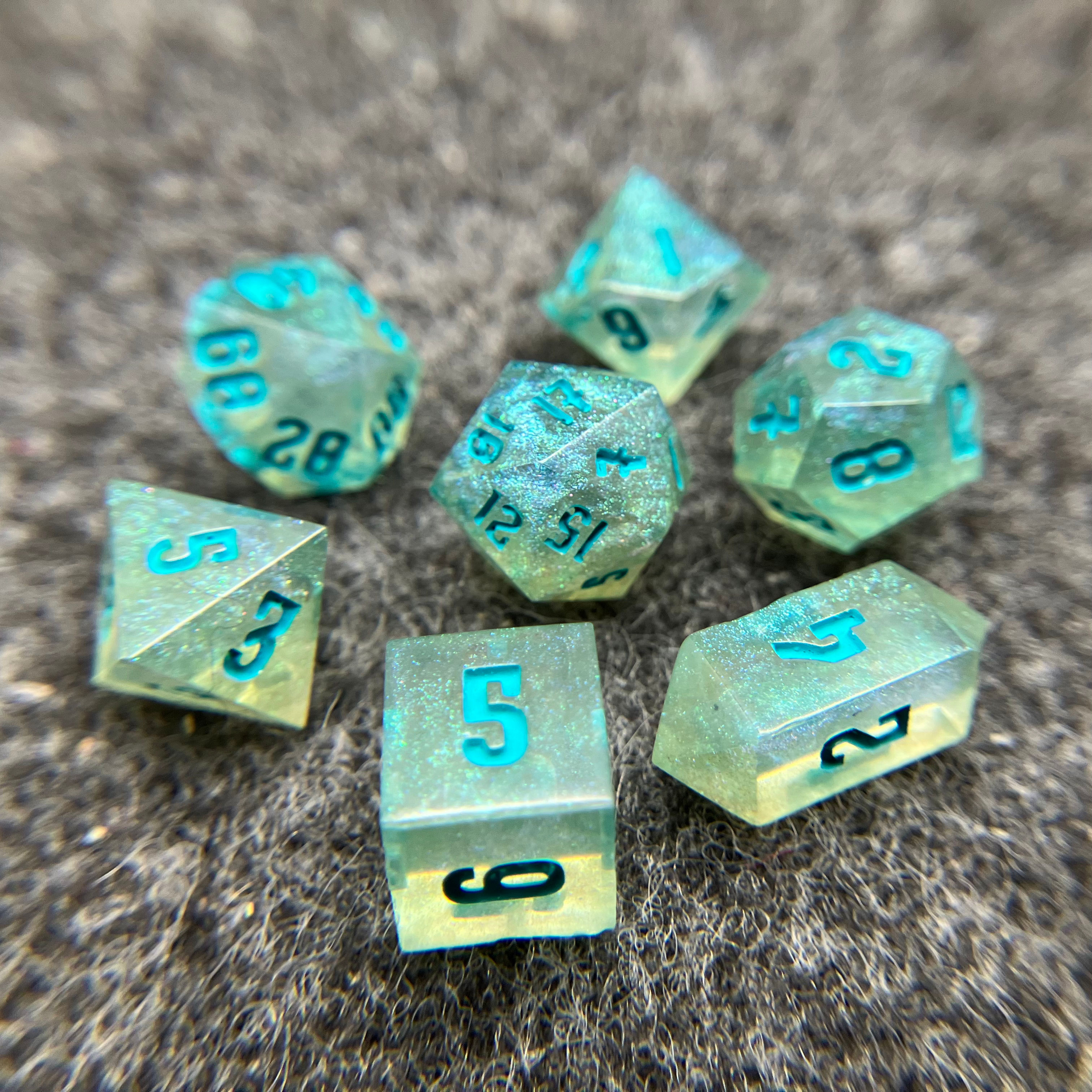 Tide pool mini dice set