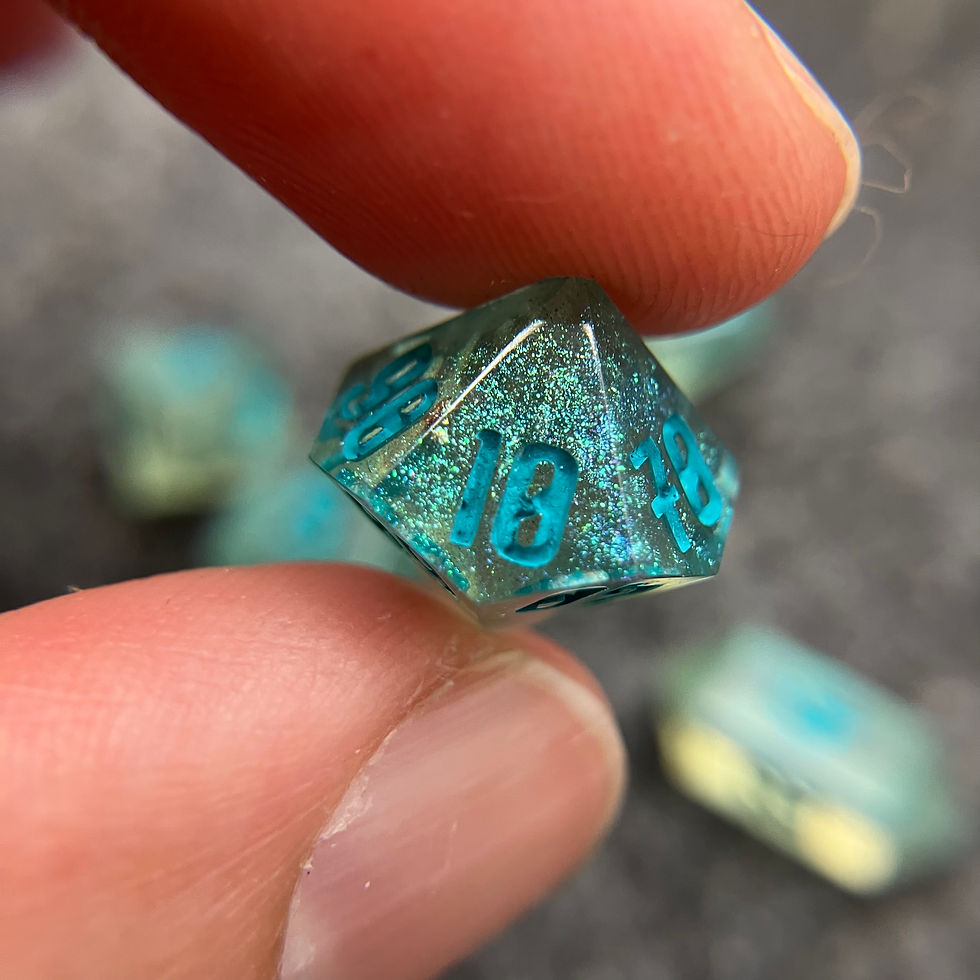Thumbnail: Tide pool mini dice set