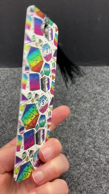 Thumbnail: Pride Dice Bookmark