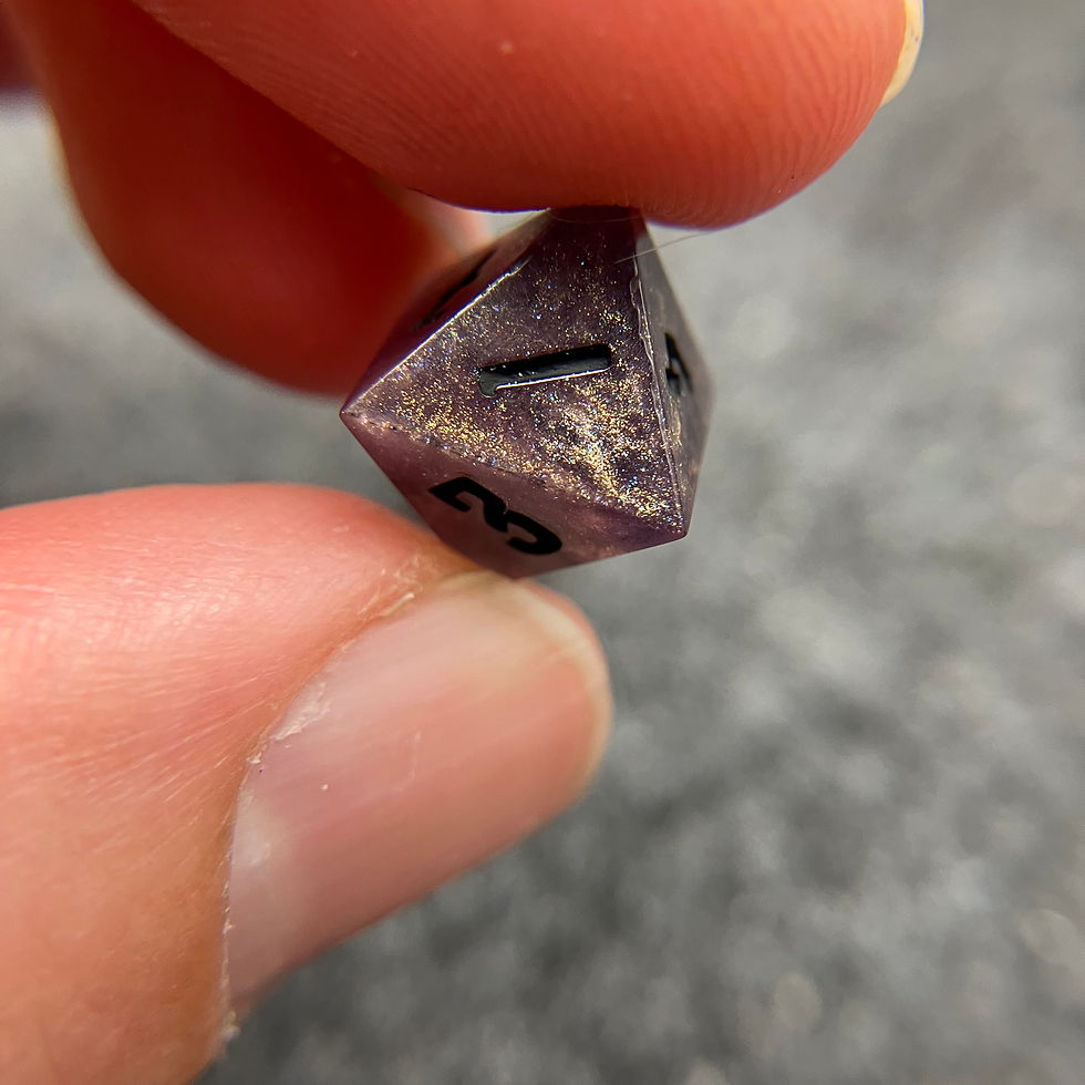 Thumbnail: Mottle mini dice set