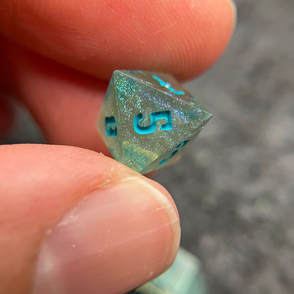 Thumbnail: Tide pool mini dice set