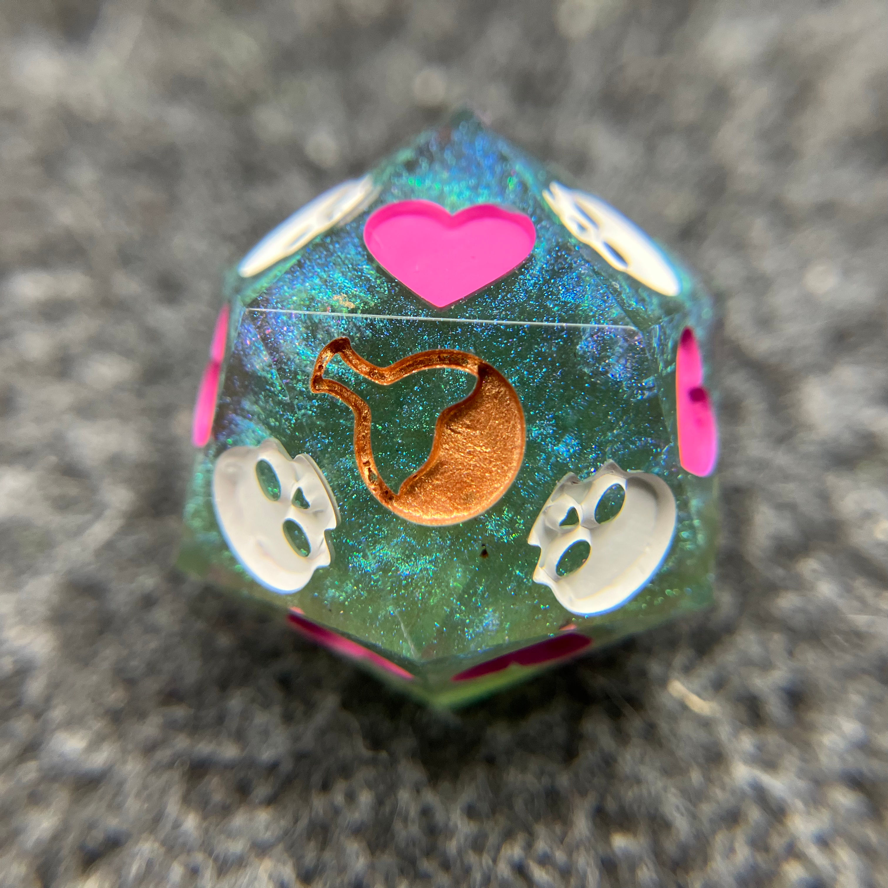 Mystic Pool death save d20
