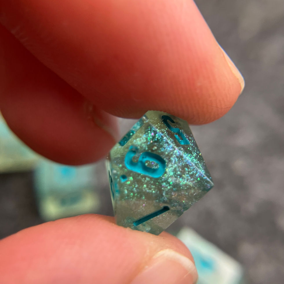 Thumbnail: Tide pool mini dice set