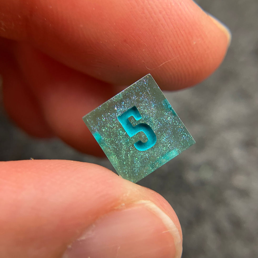 Thumbnail: Tide pool mini dice set