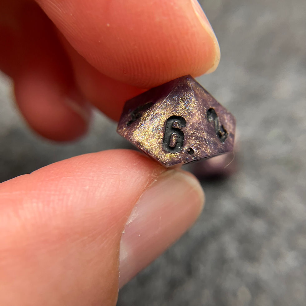 Thumbnail: Mottle mini dice set