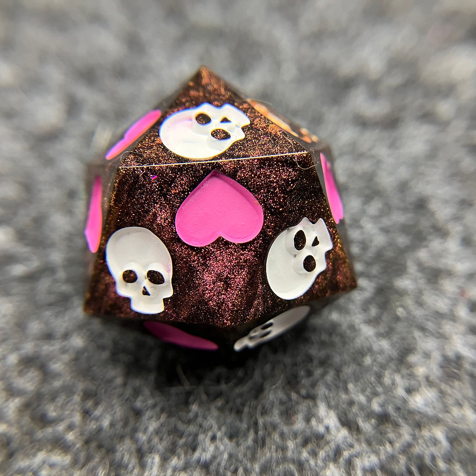 Thumbnail: Earthy Death Save d20