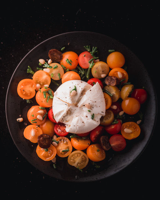 Thumbnail: Burrata with cherry tomatoes