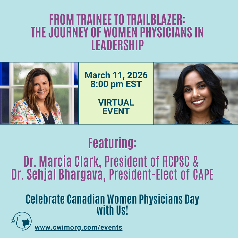 From Trainee to Trailblazer: The Journey of Women Physicians in Leadership