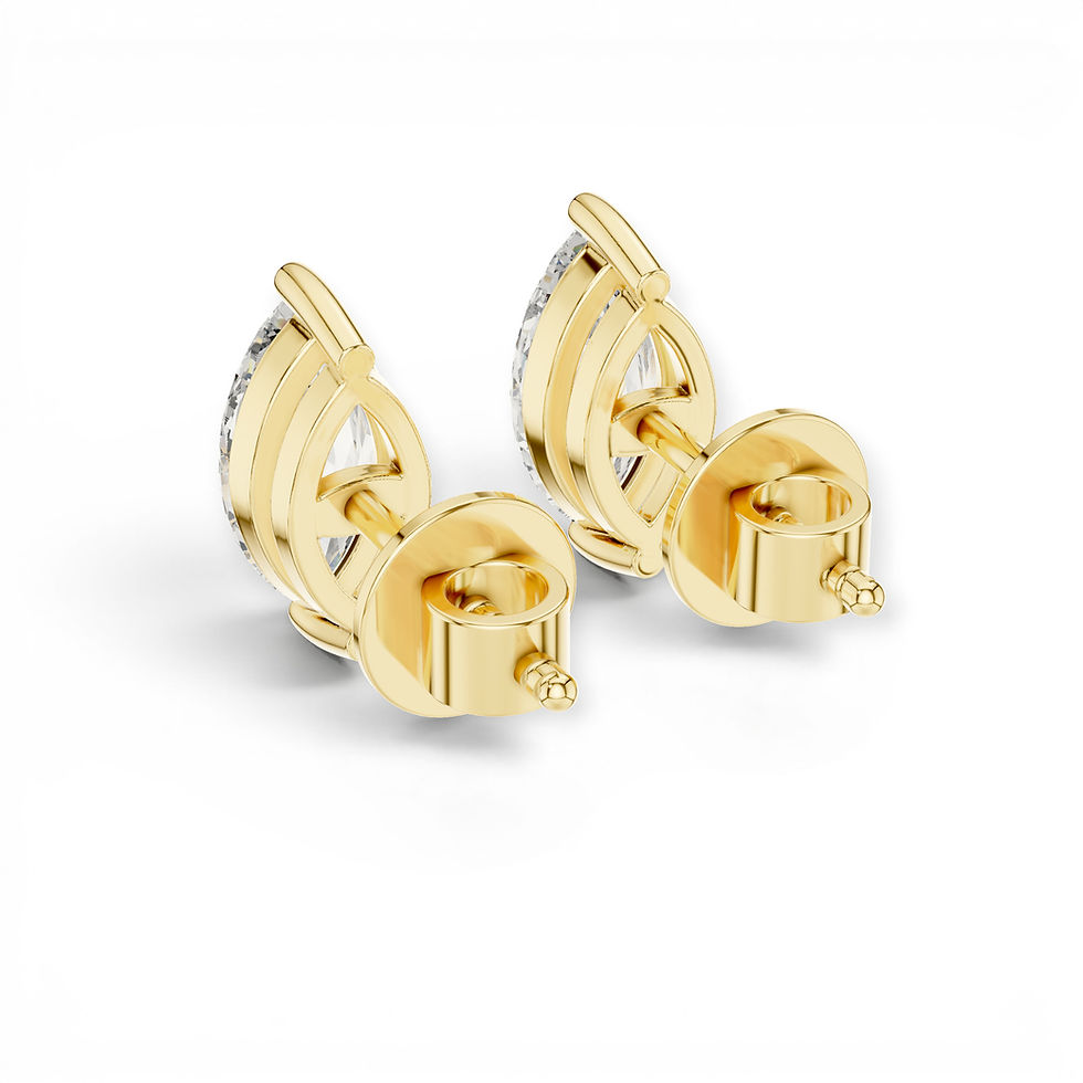 Thumbnail: 1.50ct Marquise Diamond Stud Earrings