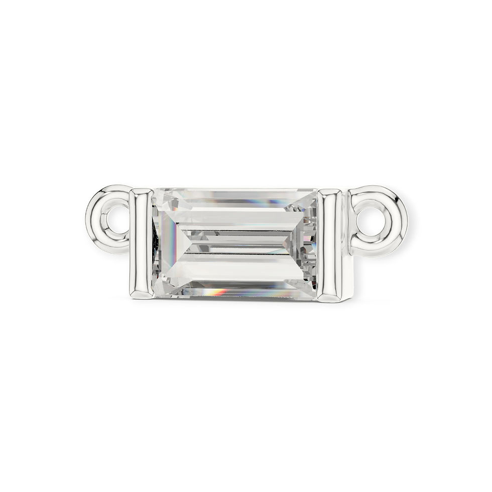 Thumbnail: 0.31ct Baguette Diamond Pendant