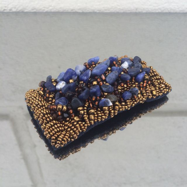 Thumbnail: Midnight Blue hair clip