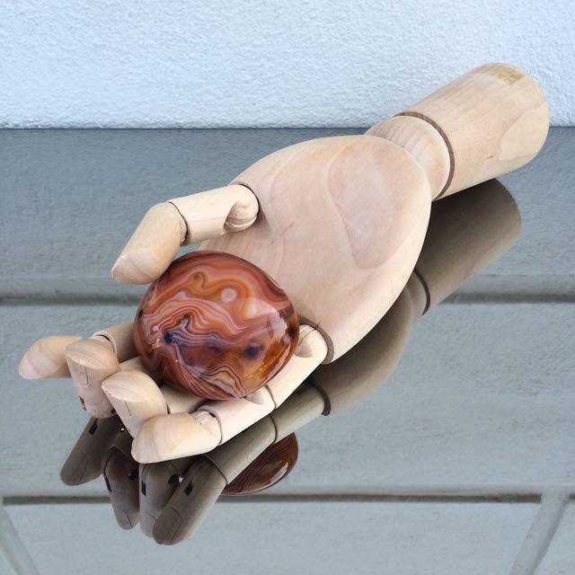 Thumbnail: Banded Agate gemstone