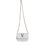 Miniatura: Versace White Quilted Nappa Leather Crossbody Shoulder Bag