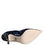 Miniatura: Dolce & Gabbana Dark Blue Leopard Lurex Heels Pumps Shoes