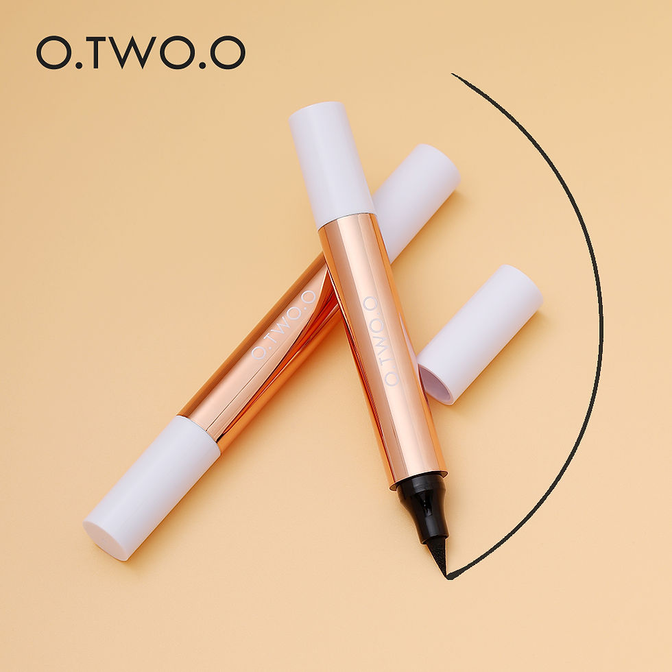 Thumbnail: O.TWO.O Eyeliner Stamp Black Liquid Eyeliner Pen Waterproof Fast Dry Double-ende