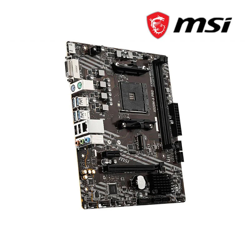 Thumbnail: MSI AMD A520M PRO Motherboard