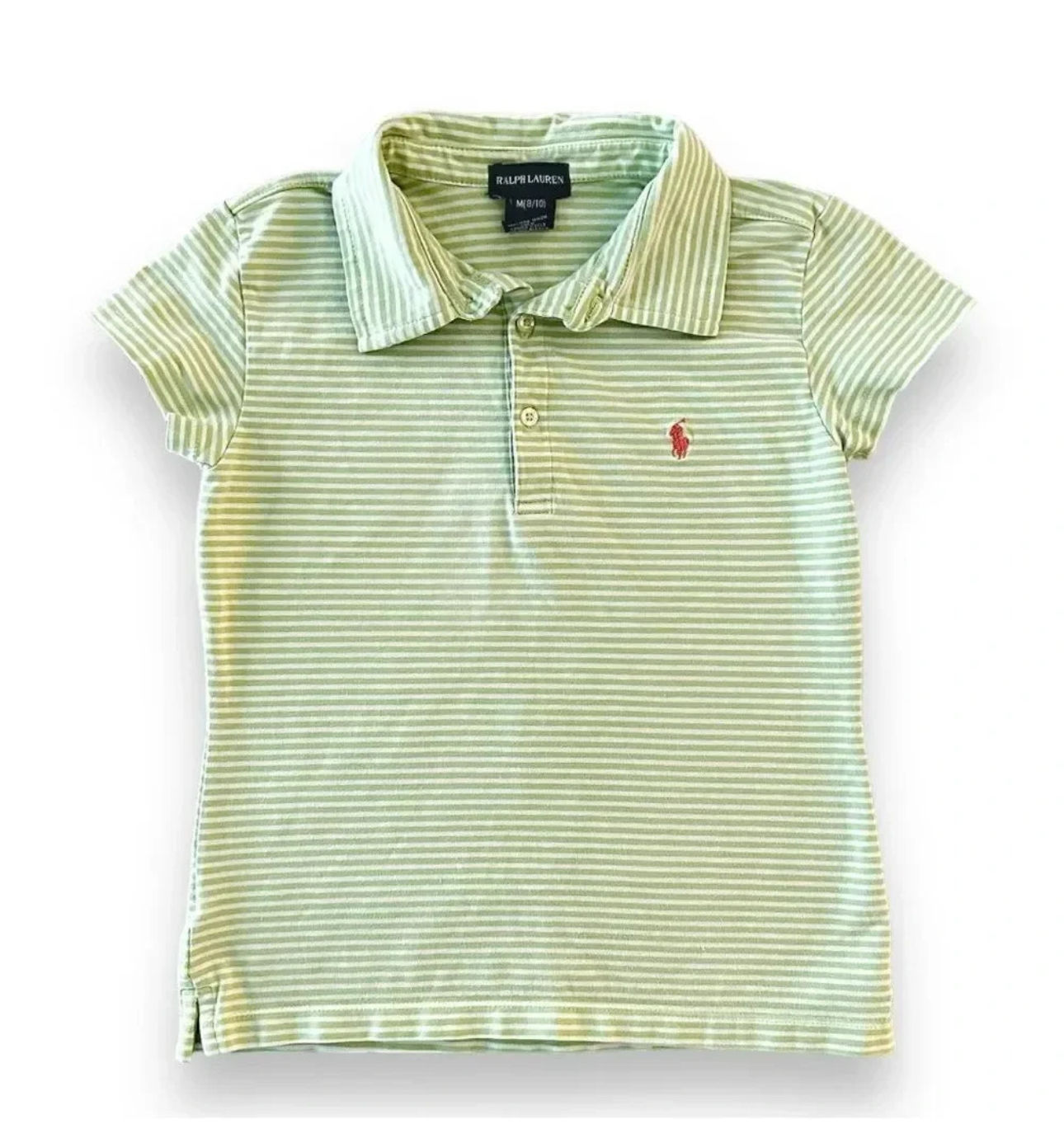 Ralph Lauren | Girls’ Classic Striped Polo (M)