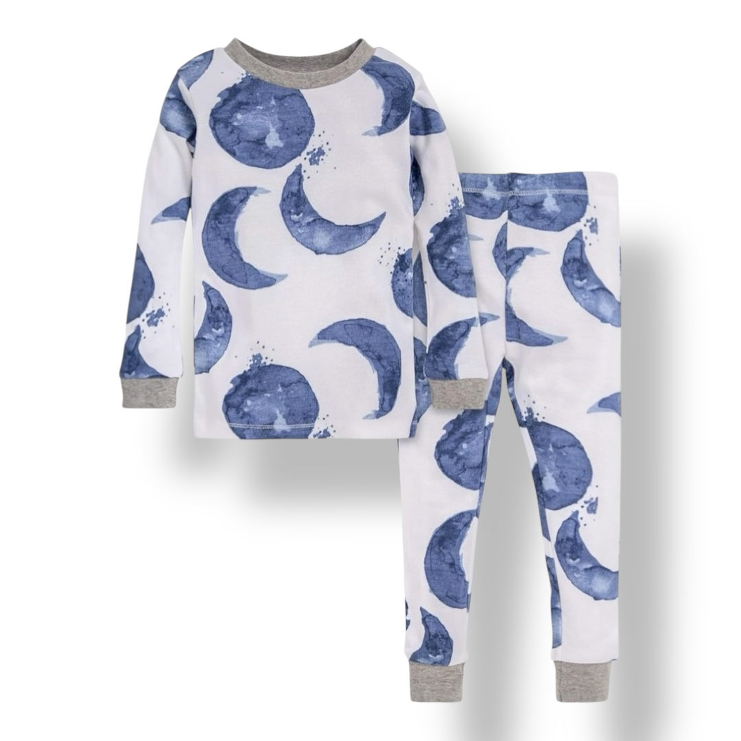Burt’s Bees | Hello Moon Two Piece Pajama Set (2T)