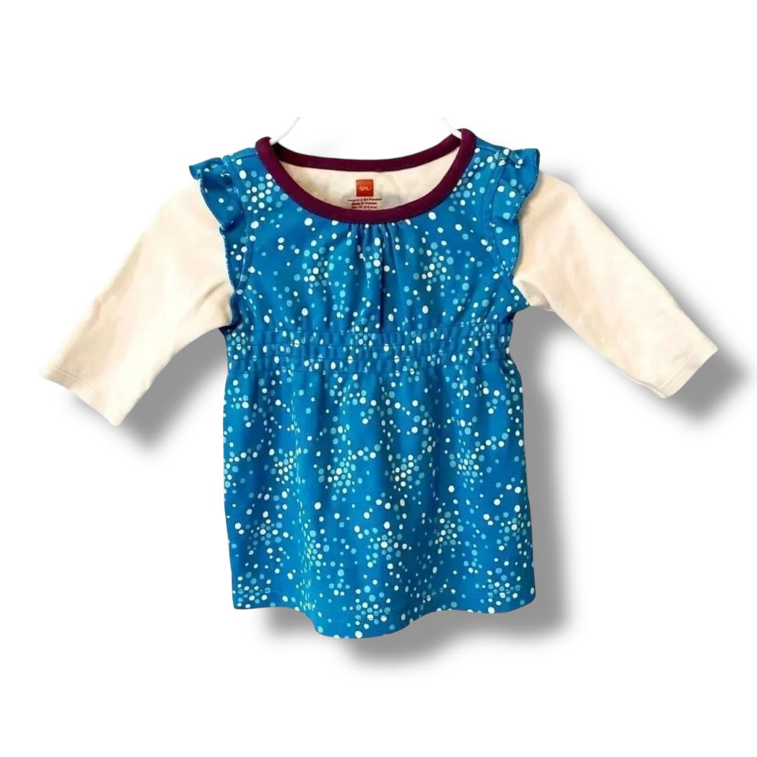 Tea Collection | Long Sleeve Baby Dress (3-6 mos)