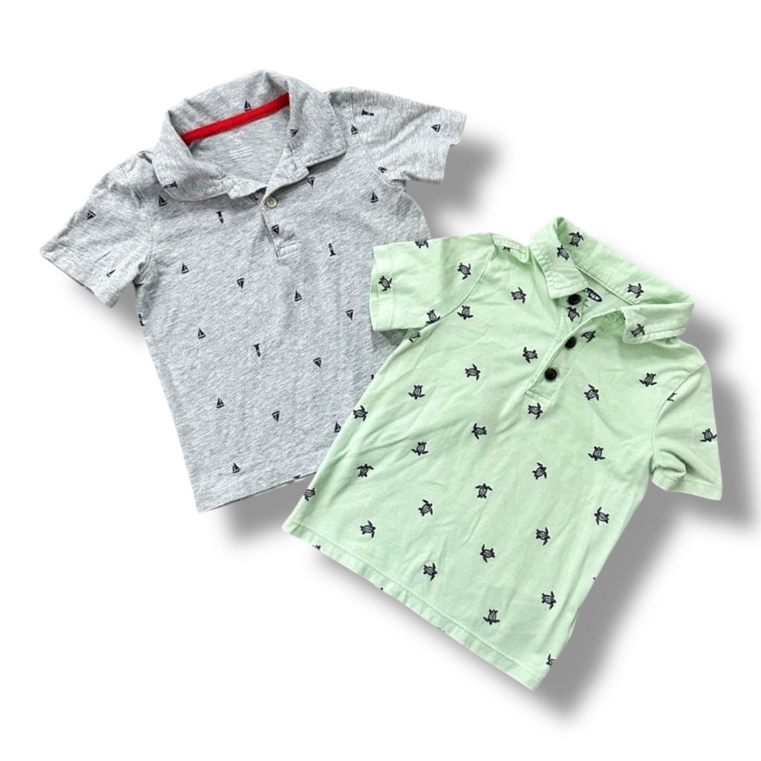 Old Navy | Bundle of Graphic Polo Shirts (3T)
