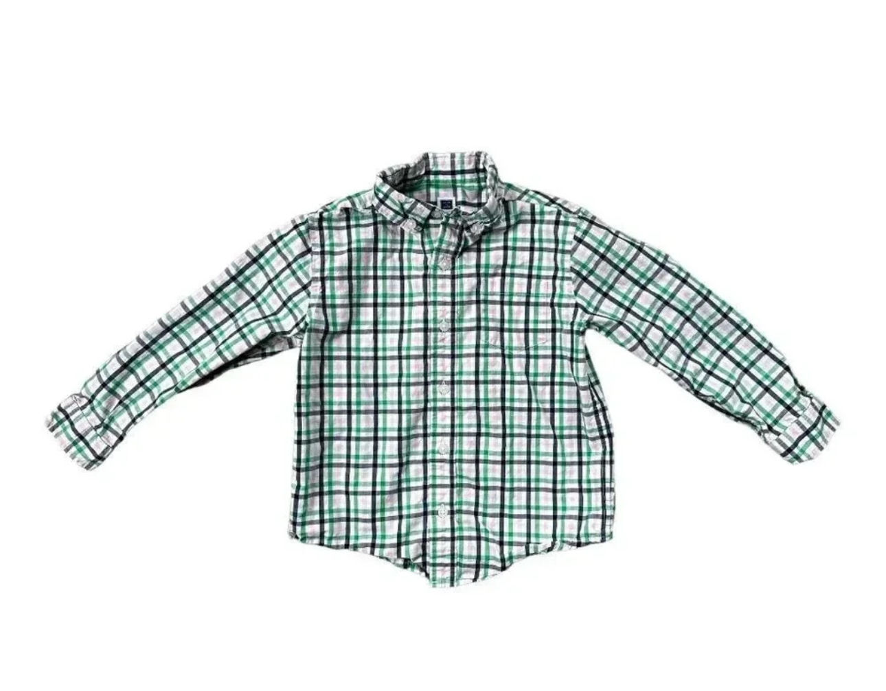 Janie & Jack | Plaid Poplin Shirt (4)