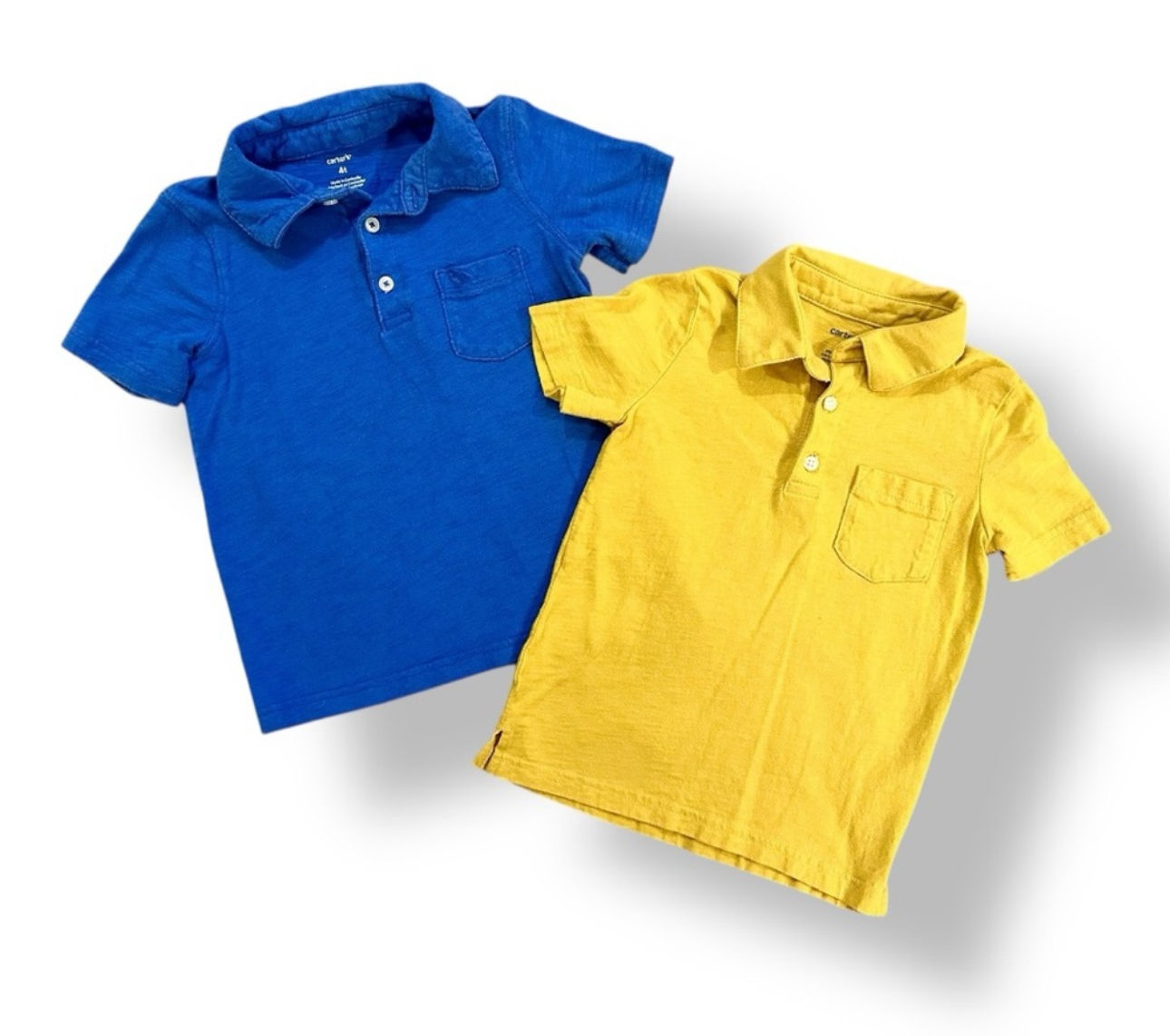 Carter’s | Bundle of Solid Color Polos (4T)