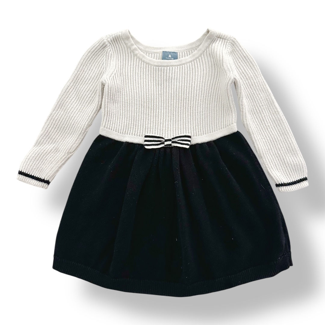 baby GAP | Color Block Ribbed Sweater Dress (12-18 mos)