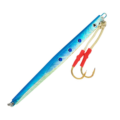 Fish WOW! 10pcs 150g Coltsniper 5.25oz Vertical Jig W/ MUSTAD Hook 2
