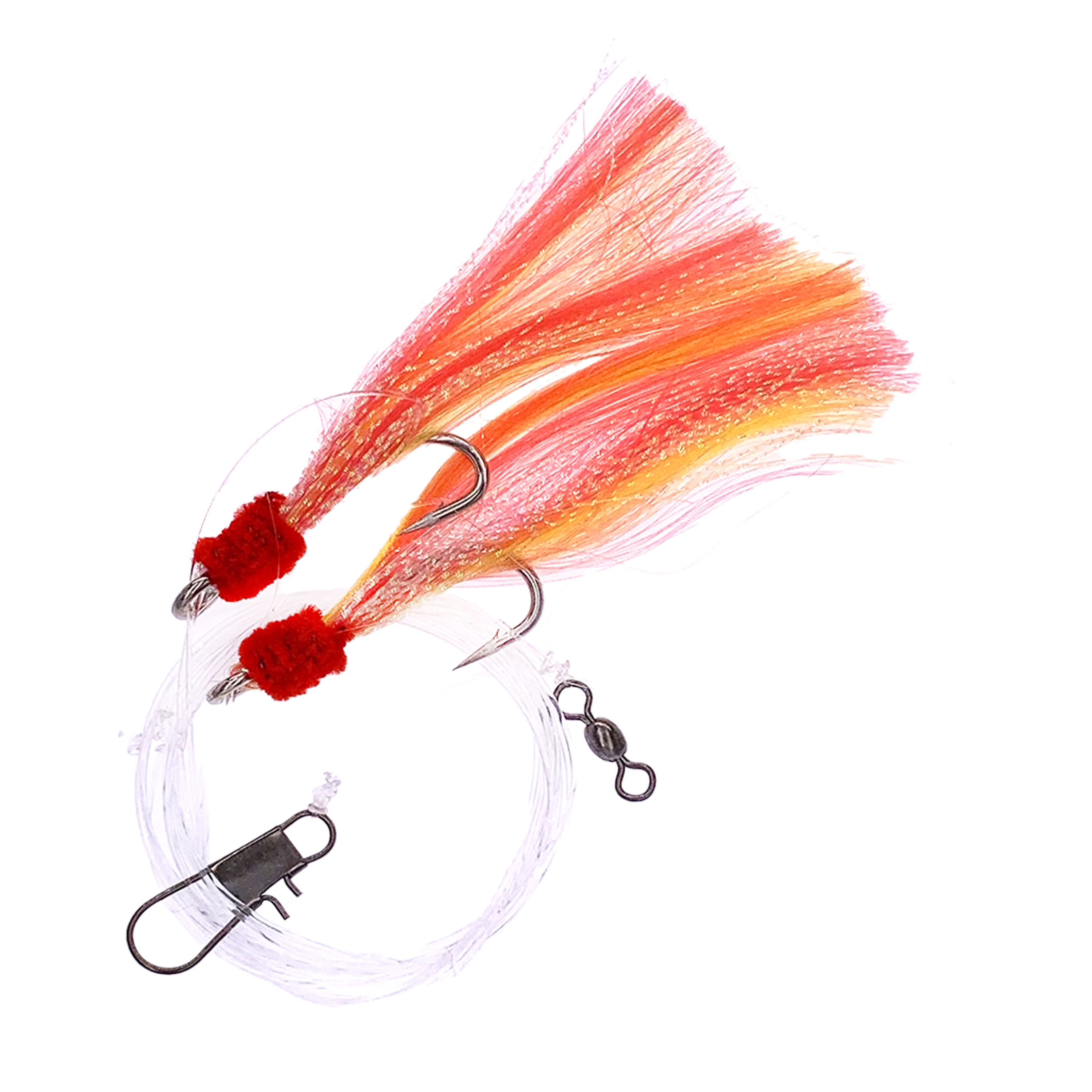 Shrimp Fly Rigged Size 5/0 Yellow/red