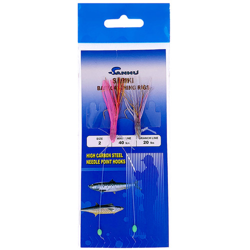 Squad Rigs Sanhu Bait Squid Rigs Size #2 10 Packs | Sanhu Tackle