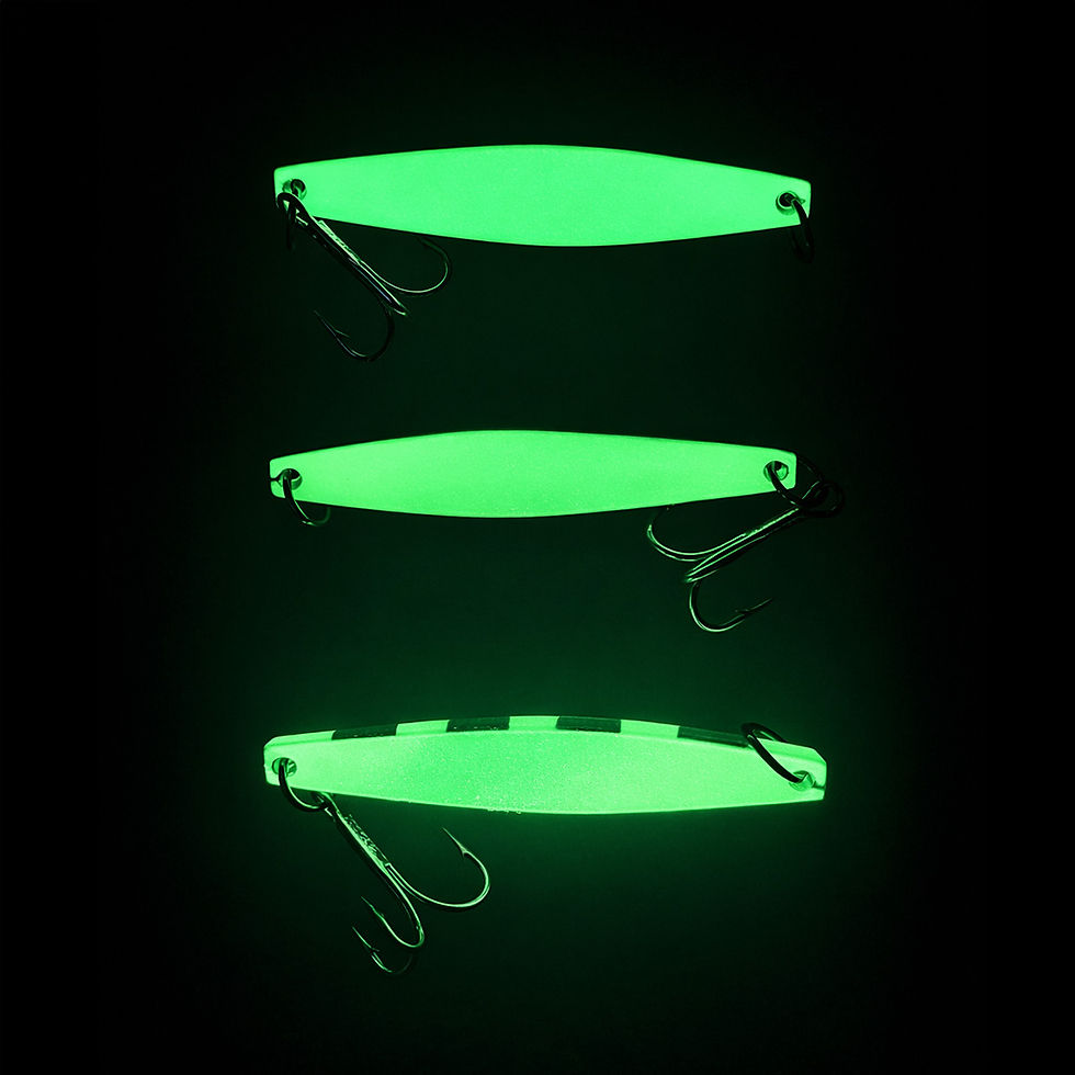 Thumbnail: Yo-Yo Jig 3.5oz, 4 Pack (4 Pieces) Mint White Color Rigged