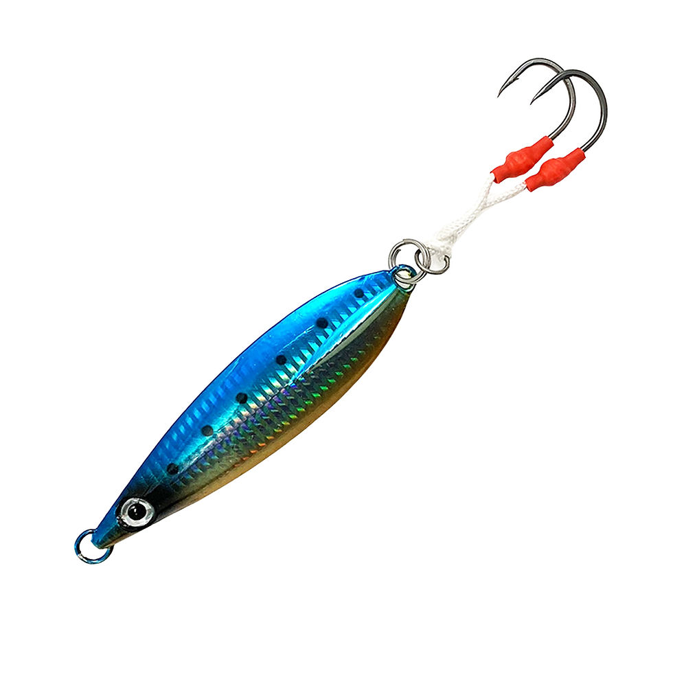 Thumbnail: Knife Flat Fall Jigs 120g 4 Pcs