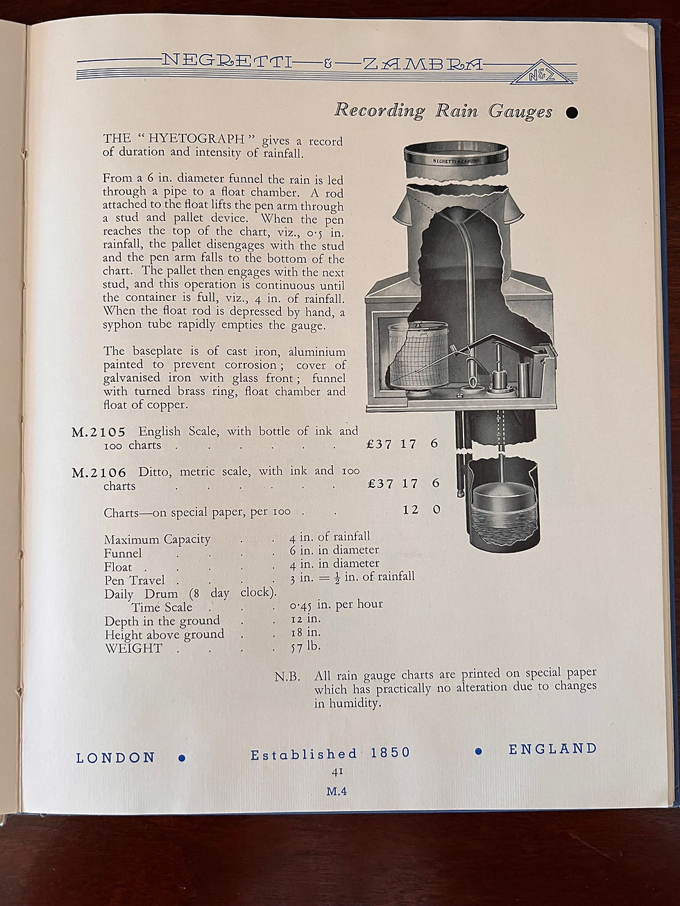 Thumbnail: Rare Meteorological Instruments, Negretti & Zambra, Casella